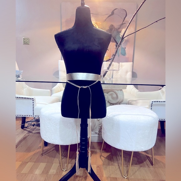 White House Black Market Accessories - Woman’s gold leather wrap around belt - one size